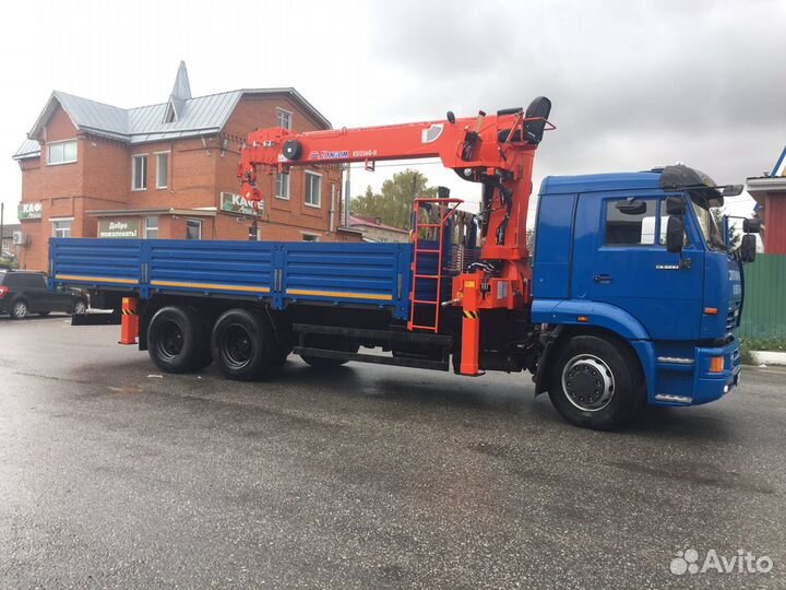 Аренда и услуги манипулятора, стрела 7 т, 19 м, борт 12 т, 6 м