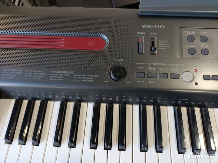 Casio WK110 (76 клавиш) синтезатор (обмен/продажа)