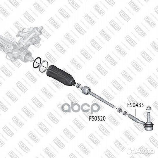 Наконечник рулевой тяги BMW 5 (E60/E61) /7 (E65