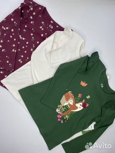 Лонгслив для девочки