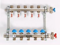 Коллекторная группа для отопления 13 контуров