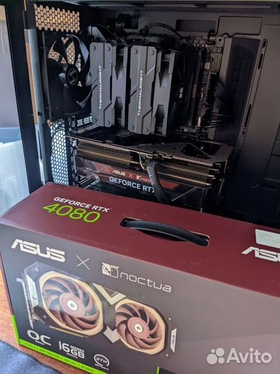 Видеокарта asus GeForce RTX 4080 Noctua OC Edition