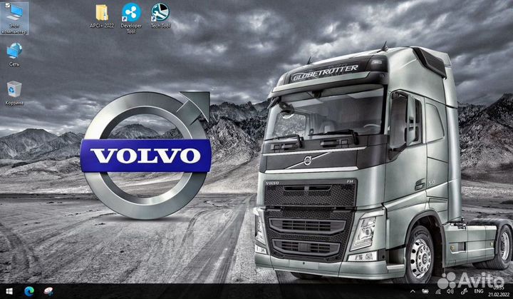 Volvo Premium Tech Tool PTT 2.8 инженер +apci