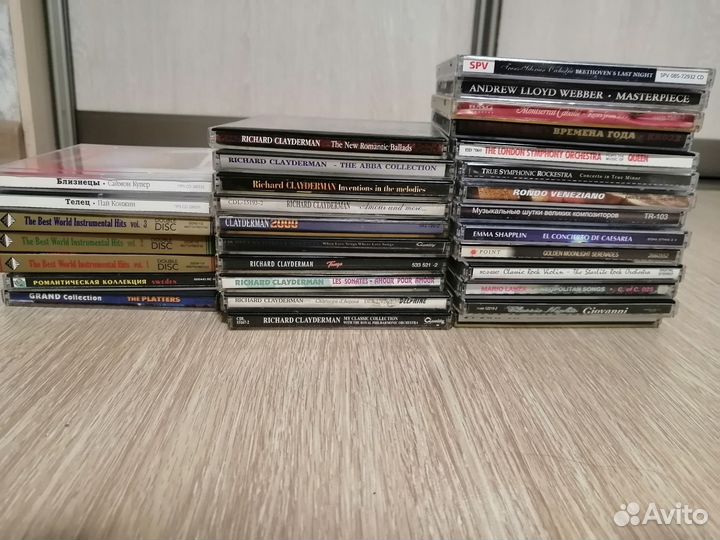 Коллекция cd компакт дисков