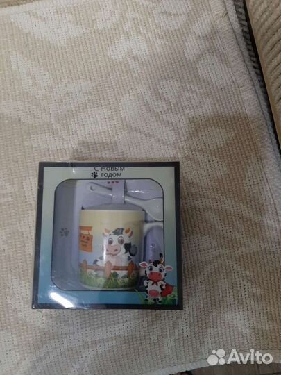 Кружка с ложочкой подарочная