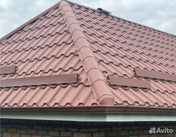 Металлочерепица кровля профнастил