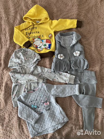 Одежда пакетом для девочки 98 104