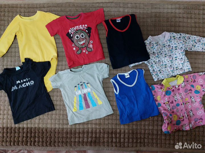 48 вещей большим пакетом на мальчика от 1 до 2 лет