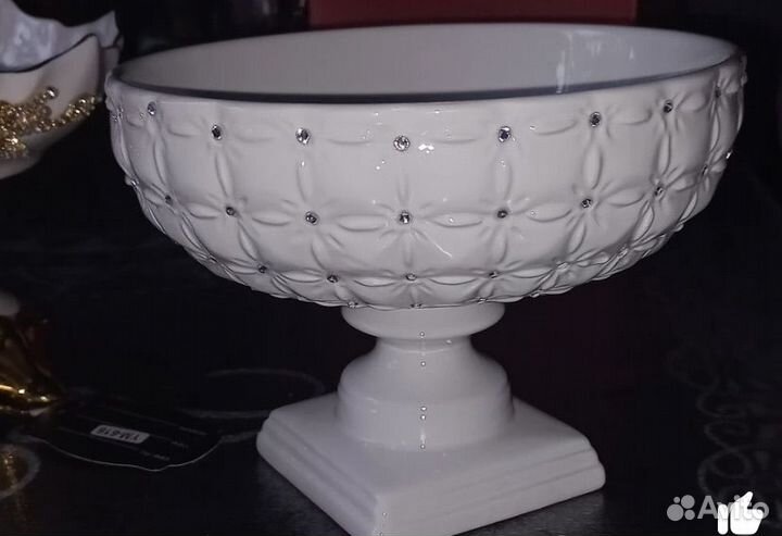 Ваза для фруктов фарфор