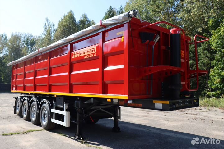 Полуприцеп самосвальный JM Kipper Axles 4 42 м3, 2023