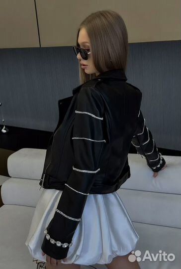 Косуха новая черная оверсайз M-XL