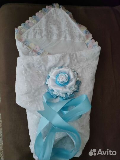 Универсальный конверт на выписку+ бант