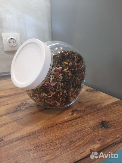 Банки стеклянные для сыпучих продуктов 2л