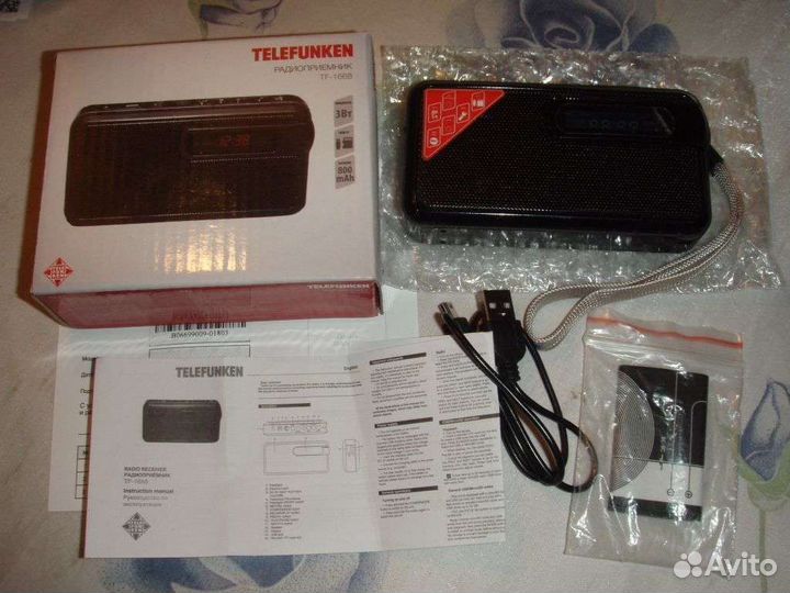 Радиоприемник новый Telefunken и Ritmix