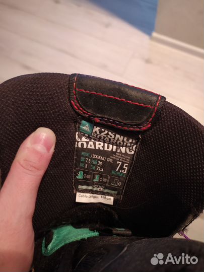 Ботинки для сноуборда новые k2