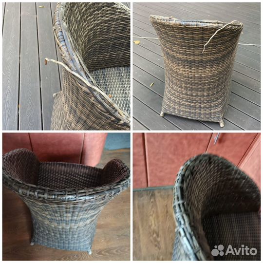 Реставрация мебели из ротанга