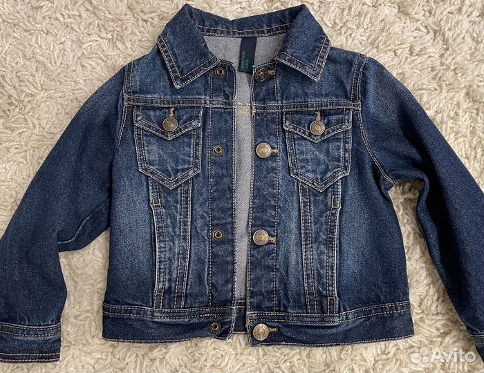 Куртка джинсовая benetton