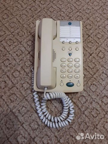 Телефон стационарный проводной