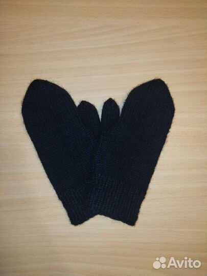 Варежки вязаные ручной работы
