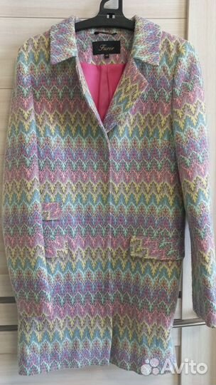 Летнее пальто короткое