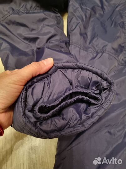 Зимние штаны полукомбинезон 122