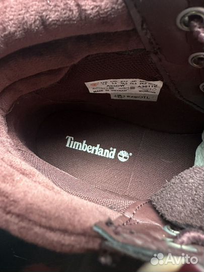 Бордовые Timberland жен 37