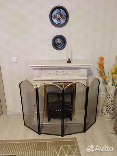 Защитный экран для камина