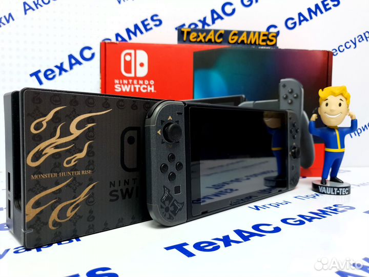 Nintendo Switch rev.2 цвет серый