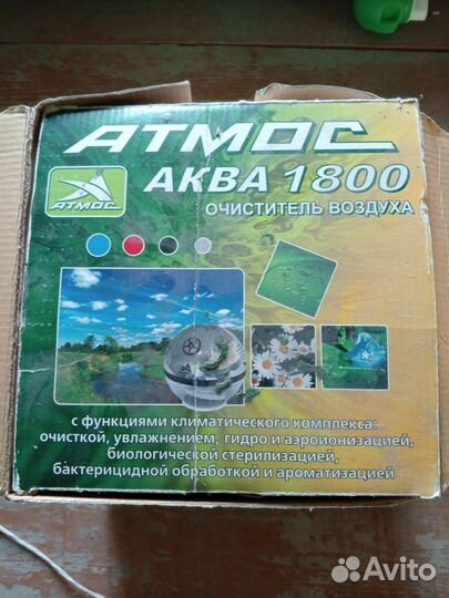 Очиститель воздуха атмос аква 1800