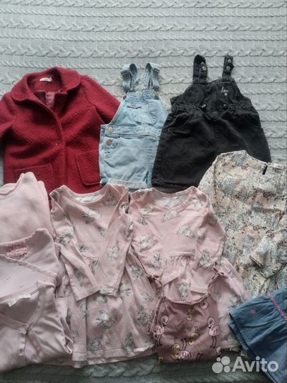 Пакет вещей на девочку 98-104
