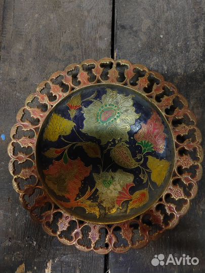 Тарелка индийская