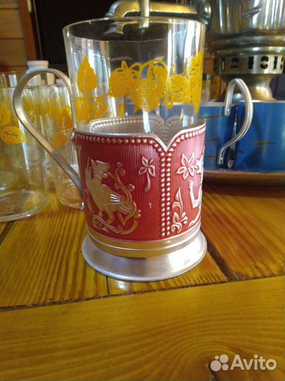 Подстаканники и стаканы СССР