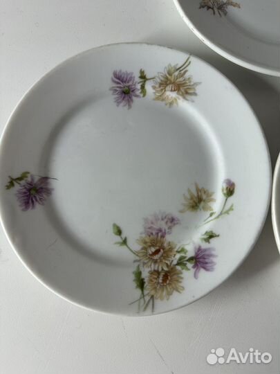 Тарелка кузнецовский фарфор