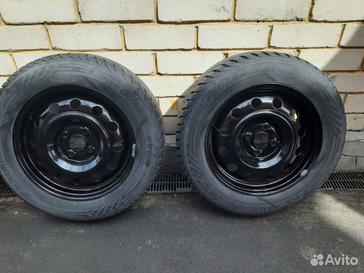 Диски r15 4x100 цо 54.1 с резиной б.у