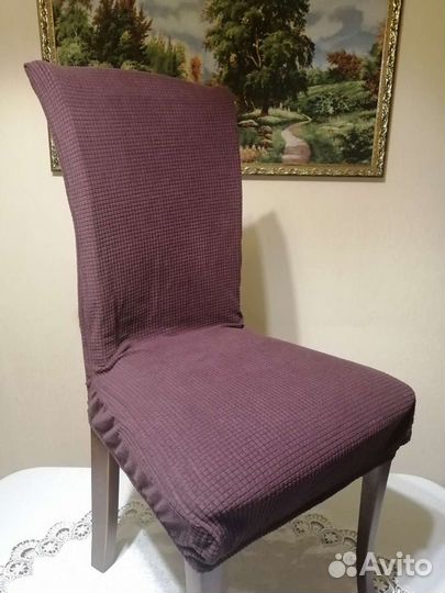 Чехлы на стулья со спинкой