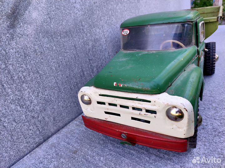 Машина СССР железная большая ЗИЛ 130 самосвал