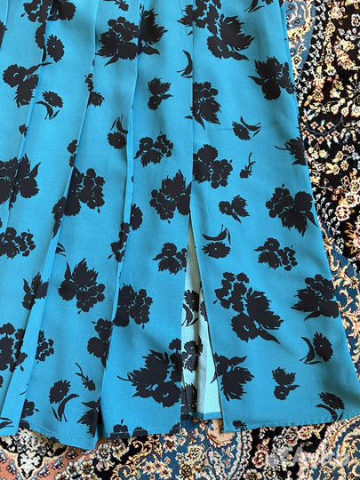 Юбка lime миди с цветами