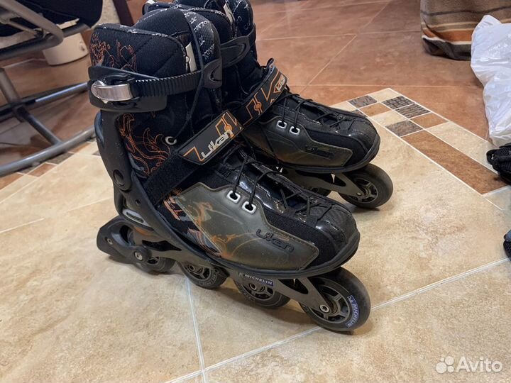 Роликовые коньки мужские 42,5 ролики