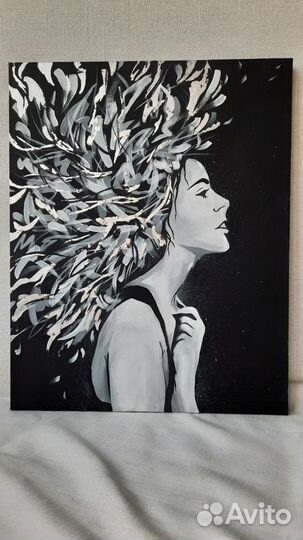 Картина акрилом 