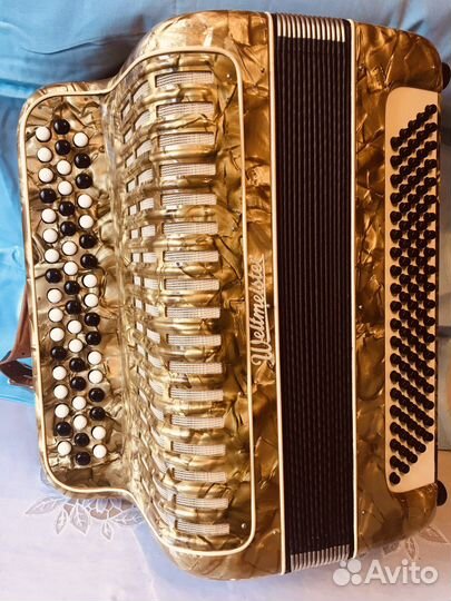 Кнопочный Аккордеон Баян weltmeister