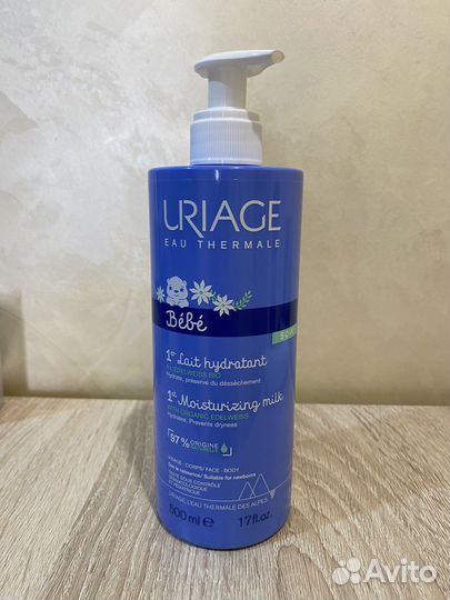 Uriage bebe молочко для тела