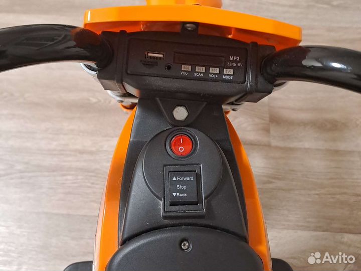 Детский мотоцикл на аккумуляторе