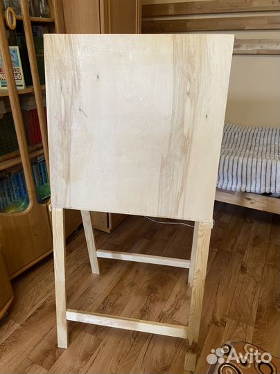 Мольберт напольный хлопушка 60х60х120см