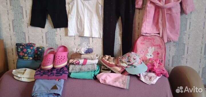Детские вещи пакетом для девочек 116 122