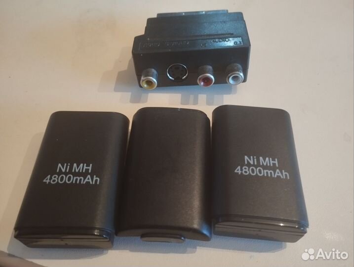 Для Xbox 360, аккумуляторы, шнур зарядки геймпада