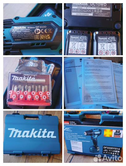 Дрель шуруповерт Makita, лобзик Makita