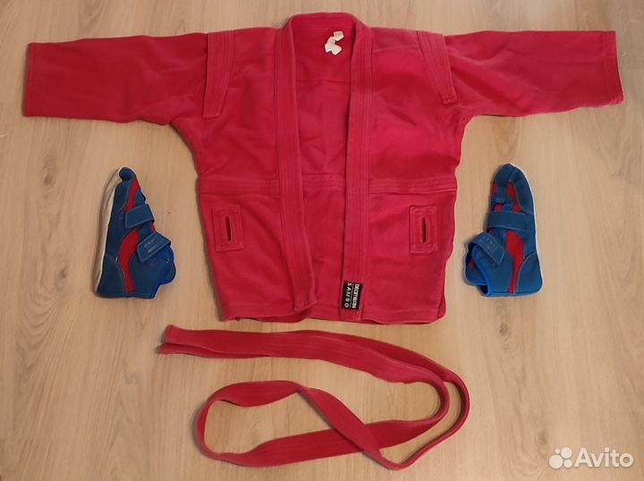 Самбовка и борцовки для мальчика