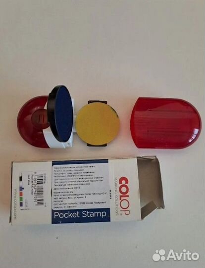 Оснастка для печати круглая Colop Pocket Stamp R40
