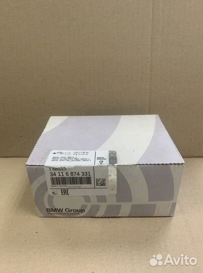 Колодки тормозные передние бмв 3 F30-F34