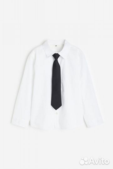 Рубашка с галстуком hm